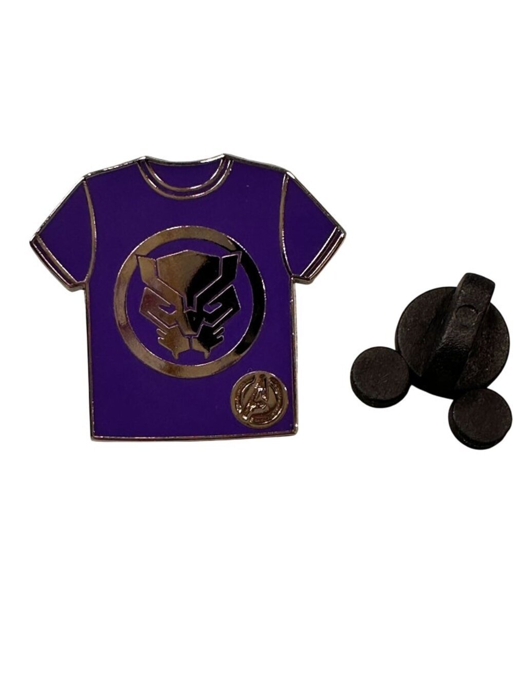 Disney Black Panther Tee Shirt Trading Pin 2024 Marvel Avengers WDW Badge